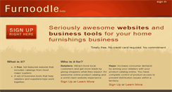 Desktop Screenshot of furnoodle.com